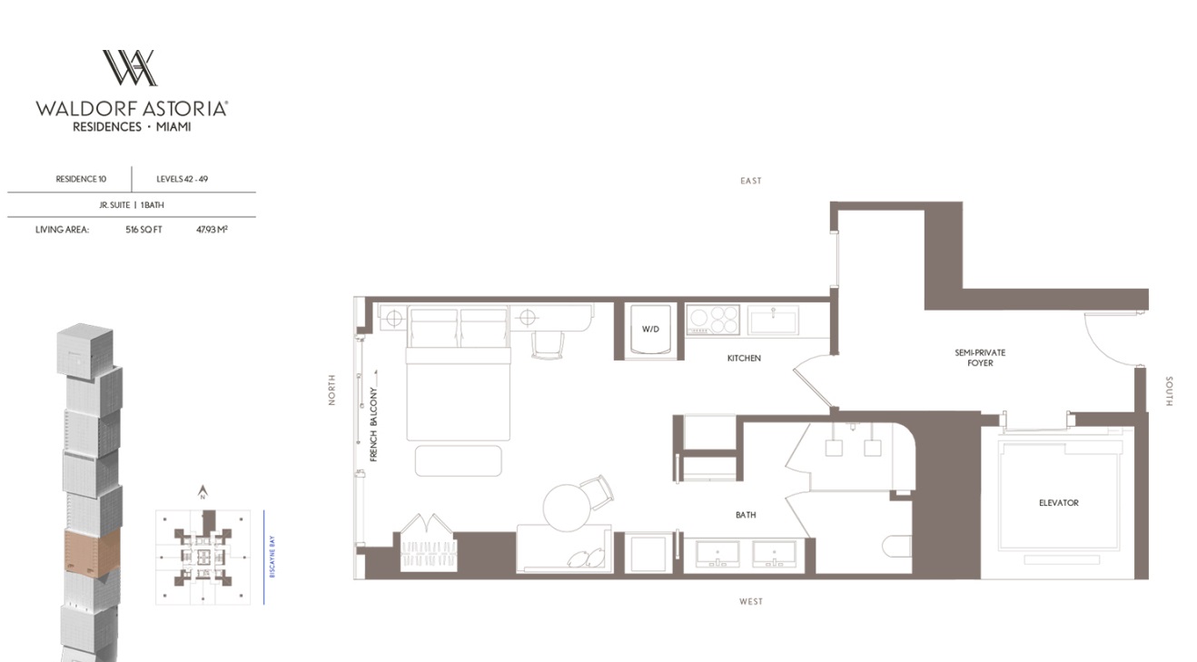 Waldorf Astoria Hotel And Residences Miami Luxury Residences